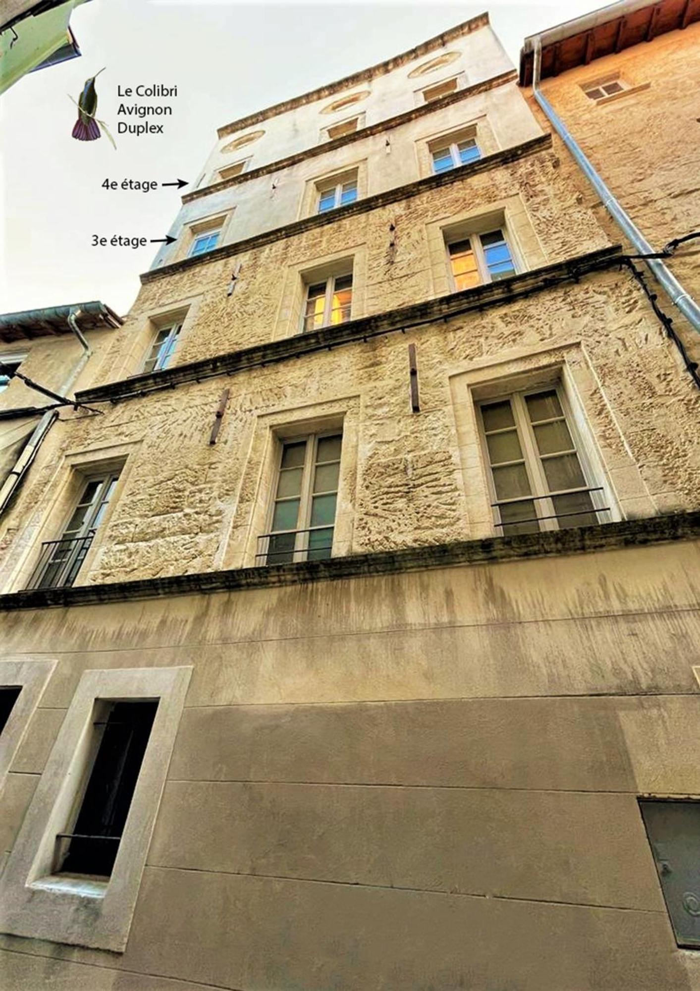 Ac - Quiet - Le Colibri, Bright Duplex Apartment Avignon Exterior photo